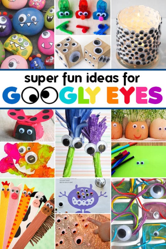 Googly Eyes Craft Projects for Kids - Organize and Decorate Everything